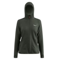 Damska kurtka z kapturem Salewa Puez Merino. Zielone kurtki damskie Salewa, m, bez wzorów, z nylonu, z kapturem. Za 781.25 zł.