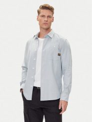 G-Star Raw Koszula Bristum 2.0 D23553-D748 Granatowy Slim Fit. Niebieskie koszule męskie G-Star Raw, m, bez wzorów, z bawełny, bez kołnierzyka, bez ramiączek. Za 309.99 zł.