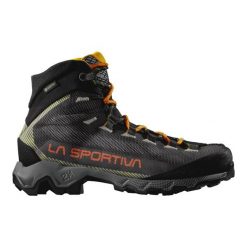 Buty trekkingowe męskie La Sportiva Aequalibrum Hike GTX. Brązowe buty trekkingowe męskie La Sportiva, z gore-texu, przed kolano, bez zapięcia, trekkingowe, gore-tex. Za 1,059.00 zł.
