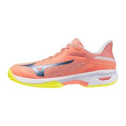 Damskie buty do tenisa Mizuno Wave Exceed Court. Brązowe buty sportowe na co dzień damskie Mizuno, bez wzorów, tenisowe, mizuno wave. Za 552.50 zł.