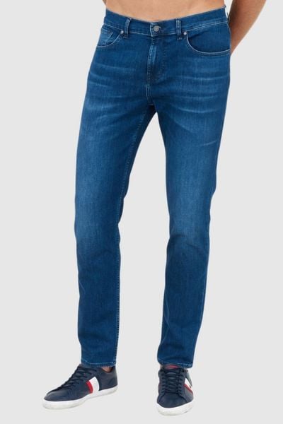 7 FOR ALL MANKIND Granatowe jeansy męskie SLIMMY TAPERED LUXE PERFORMANCE ECO, Rozmiar 30. Niebieskie jeansy męskie 7 FOR ALL MANKIND. W wyprzedaży za 499.99 zł.