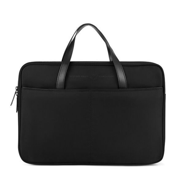 Torba na laptopa Beverly Hills Polo Club. Czarne torby na laptopa damskie Beverly Hills Polo Club, bez wzorów. Za 179.99 zł.