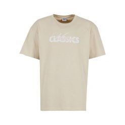 Oversized T-shirt Urban Classics Cursive Bold Logo Heavy. Białe t-shirty męskie Urban Classics, m, bez wzorów, bez kołnierzyka. Za 149.50 zł.