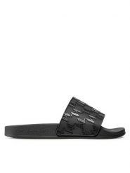 KARL LAGERFELD Klapki KL80903 Czarny. Czarne klapki damskie Karl Lagerfeld, bez wzorów, z tworzywa sztucznego, bez obcasa. Za 419.99 zł.