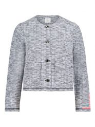 BETTY & CO Kurtka przejściowa w kolorze szarym rozmiar: 46. Szare kurtki damskie Betty & Co., bez wzorów, bez kaptura. Za 129.95 zł.