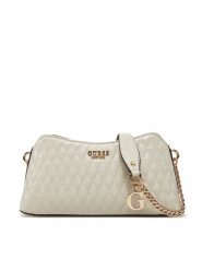 Guess Torebka HWGG96 26170 Écru. Torebki klasyczne damskie Guess, z aplikacjami, ze skóry, wizytowe, bez kołnierzyka, bez ramiączek. Za 329.99 zł.