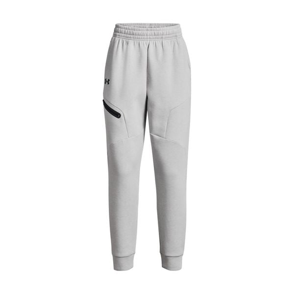 Spodnie treningowe Under Armour dla kobiet Unstoppable Flc Jogger 1379846. Szare spodnie dresowe damskie Under Armour, l, z bawełny, na fitness i siłownię. Za 431.40 zł.