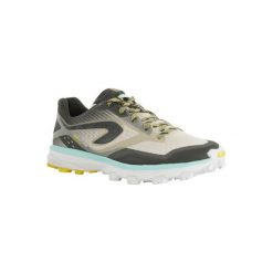 Buty do biegania w terenie KIPRUN TRAIL RACE 4 damskie. Brązowe obuwie do biegania damskie KALENJI. Za 249.99 zł.