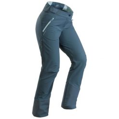 Spodnie turystyczne damskie Quechua SH520 X-Warm hydrofobowe. Niebieskie obuwie trekkingowe damskie QUECHUA, na lato. Za 149.99 zł.