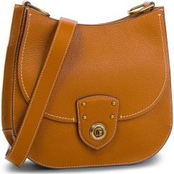 Torebka LAUREN RALPH LAUREN - Millbrook 431687503002 Brown. Brązowe listonoszki damskie Lauren Ralph Lauren, bez wzorów, ze skóry, bez dodatków. W wyprzedaży za 669.00 zł.