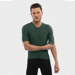 Męska ultralekka koszulka rowerowa Kolarstwo Siroko SRX Dauphiné. Zielone t-shirty sportowe męskie SIROKO, m, z jersey, bez ramiączek, rowerowe. Za 466.00 zł.