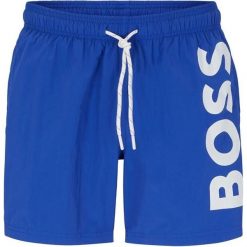 Hugo Boss Kąpielówki Męskie Octopus Blue – L. Niebieskie kąpielówki męskie Hugo Boss, l, bez wzorów, do pływania. Za 129.99 zł.