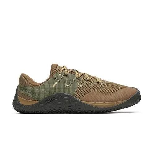 Buty do biegania męskie Merrell Trail Glove 7. Brązowe buty fitness męskie MERRELL, do biegania. Za 718.00 zł.