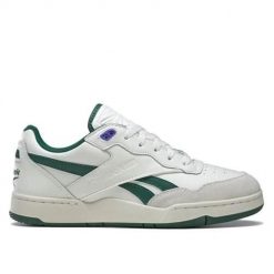 Buty do chodzenia męskie Reebok BB 4000 II. Białe buty sportowe na co dzień męskie Reebok, z gumy, bez zapięcia, trekkingowe. Za 283.00 zł.