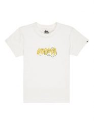 Quiksilver T-Shirt Ev Bloomsday EQKZT03570 Biały Regular Fit. Białe t-shirty chłopięce Quiksilver, bez wzorów, z bawełny, bez ramiączek. Za 79.99 zł.