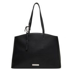 Torebka KARL LAGERFELD. Czarne torebki klasyczne damskie Karl Lagerfeld, bez wzorów, bez dodatków. Za 999.99 zł.