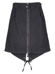 Herrlicher Spódnica "Sibley" w kolorze czarnym rozmiar: W32. Czarne spódniczki damskie Herrlicher, bez wzorów, z bawełny, midi, asymetryczne. Za 165.99 zł.