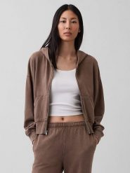 GAP Bluza w kolorze brązowym rozmiar: XXL. Brązowe bluzy z kapturem damskie GAP, xxl. Za 153.34 zł.