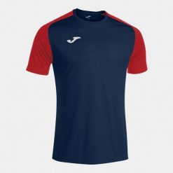 Koszulka do piłki nożnej męska Joma Academy IV. Czerwone t-shirty sportowe męskie Joma, m, bez ramiączek, do piłki nożnej. Za 87.65 zł.