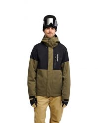 Kurtka śniegowa techniczna dla Mężczyzn TITANO 10K Zielony. Zielone kurtki narciarskie i snowboardowe damskie Quiksilver, l, bez wzorów, z materiału, bez kaptura, snowboardowy. Za 819.99 zł.