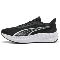 Buty sportowe Puma Dasher Lite. Białe buty sportowe na co dzień damskie Puma, bez wzorów, z materiału, do biegania. Za 390.00 zł.