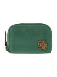 Portfel Fjallraven Zip Card Holder - deep patina. Zielone portfele męskie Fjällräven, bez wzorów, z materiału. Za 109.99 zł.