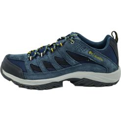Buty trekkingowe męskie Columbia Crestwood. Czarne buty trekkingowe męskie Columbia, z materiału, bez zapięcia, trekkingowe. Za 259.99 zł.