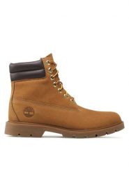 Timberland Trapery 6in Wr Basic TB0A27TP231 Brązowy. Brązowe buty zimowe męskie Timberland, z nubiku, bez zapięcia. Za 799.99 zł.