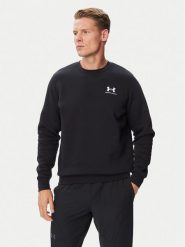 Under Armour Bluza Ua Essential 1374250 Czarny Loose Fit. Czarne bluzy bez kaptura męskie Under Armour, m, z bawełny. Za 249.99 zł.