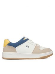 Tommy Hilfiger Sneakersy T3X9-34362-1269Y913 S Biały. Białe buty sportowe chłopięce Tommy Hilfiger, bez wzorów, ze skóry, bez zapięcia. Za 419.99 zł.