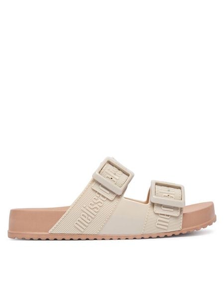 Melissa Klapki Cozy Slide M Lover AD M 35849 Brązowy. Brązowe klapki damskie Melissa, bez wzorów, z tworzywa sztucznego, bez obcasa. Za 314.99 zł.