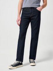 Wrangler Dżinsy - Regular fit - w kolorze granatowym rozmiar: W34/L36. Niebieskie jeansy męskie Wrangler. Za 149.31 zł.
