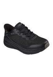 Buty sportowe męskie Skechers Bobs Skillz. Czarne buty sportowe na co dzień męskie Skechers, z materiału, bez zapięcia, trekkingowe. Za 299.00 zł.