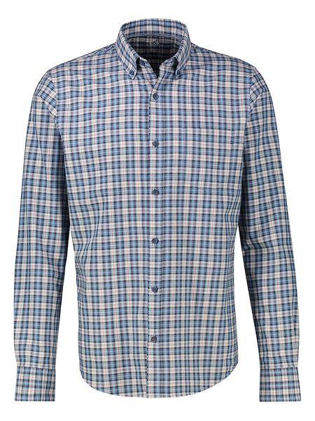 Lerros Koszula w kolorze niebieskim rozmiar: M. Niebieskie koszule męskie Lerros, m, bez wzorów, z bawełny, bez kołnierzyka, bez ramiączek. Za 149.95 zł.