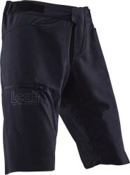 Spodenki rowerowe LEATT Shorts MTB Enduro 1.0. Czarne szorty męskie LEATT, bez wzorów, z poliesteru. Za 319.99 zł.