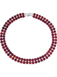 Pearl Addict Naszyjnik w kolorze czerwonym z perłami - dł. 40 cm rozmiar: onesize. Czerwone naszyjniki damskie Pearl Addict, srebrne. Za 370.45 zł.