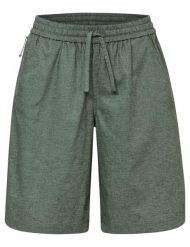 Spodenki damskie Redmont Shorts IV. Zielone szorty damskie Vaude, bez wzorów, z materiału. Za 369.00 zł.