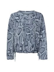 Marc Cain Bluza Kobiety niebieski, 36. Niebieskie bluzy bez kaptura damskie Marc Cain, bez wzorów, bez ramiączek, bez kaptura. Za 999.95 zł.