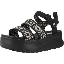 Sandały HEY DUDE DELRAY BUCKLE COTTAGE CROCHE Czarny. Czarne obuwie trekkingowe damskie Hey dude. Za 263.99 zł.