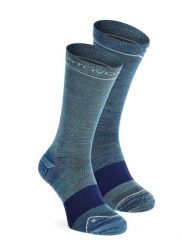 Skarpety trekkingowe Ortovox Alpine Mid Socks. Zielone skarpetki męskie ORTOVOX, bez wzorów, z materiału. Za 108.89 zł.