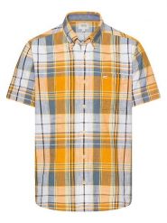 Camel Active Koszula - Regular fit - w kolorze żółtym rozmiar: 3XL. Żółte koszule męskie Camel Active, xl, bez wzorów, z bawełny, bez kołnierzyka, bez ramiączek. Za 119.95 zł.