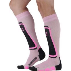 Skarpetki Monnet Fusion. Czerwone skarpetki damskie MONNET, bez wzorów. Za 224.50 zł.