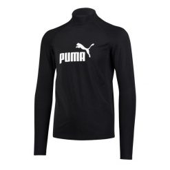 Bluzka męskie Puma Swim Men Long Sleeve Rash Guard 1p. Czarne koszulki męskie z długim rękawem Puma, m, z materiału. Za 290.00 zł.