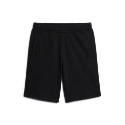 Szorty z nadrukiem z jerseyu Superdry Essential. Czarne szorty męskie Superdry., z dżerseju, bez kołnierzyka. Za 235.60 zł.