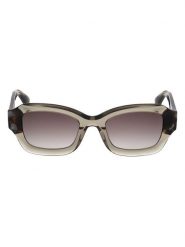 Longchamp Damskie okulary przeciwsłoneczne w kolorze jasnobrązowo-oliwkowym rozmiar: 50. Brązowe okulary przeciwsłoneczne damskie Longchamp. Za 247.95 zł.