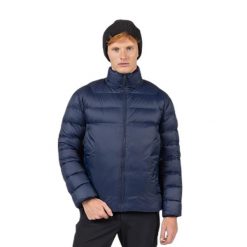 Kurtka puchowa Rossignol Aretu. Niebieskie kurtki męskie Rossignol, m, bez wzorów, z puchu, bez kaptura. Za 1,051.50 zł.