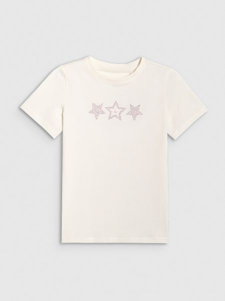 4F T-shirt regular z nadrukiem dziewczęcy - biały 158 (12-13 lat). Białe koszulki dziewczęce 4f, uniwersalny, bez wzorów, z bawełny, bez ramiączek. Za 39.99 zł.