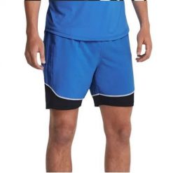 Spodnie sportowe męskie Under Armour 1379453464. Niebieskie spodnie sportowe męskie Under Armour, m, z materiału, do piłki nożnej. Za 247.00 zł.