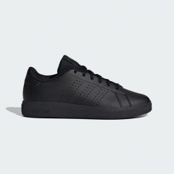 Buty Advantage Base 2.0. Czarne buty sportowe na co dzień damskie Adidas, z gumy, bez zapięcia, do biegania. Za 199.00 zł.