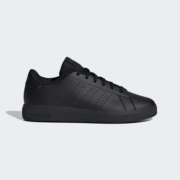 Buty Advantage Base 2.0. Czarne buty sportowe na co dzień damskie Adidas, z gumy, bez zapięcia, do biegania. Za 199.00 zł.